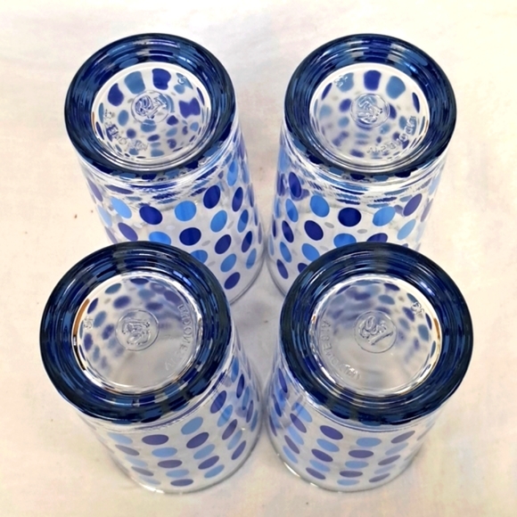 Vintage FG Indonesia highball glasses - Picture 2 of 5